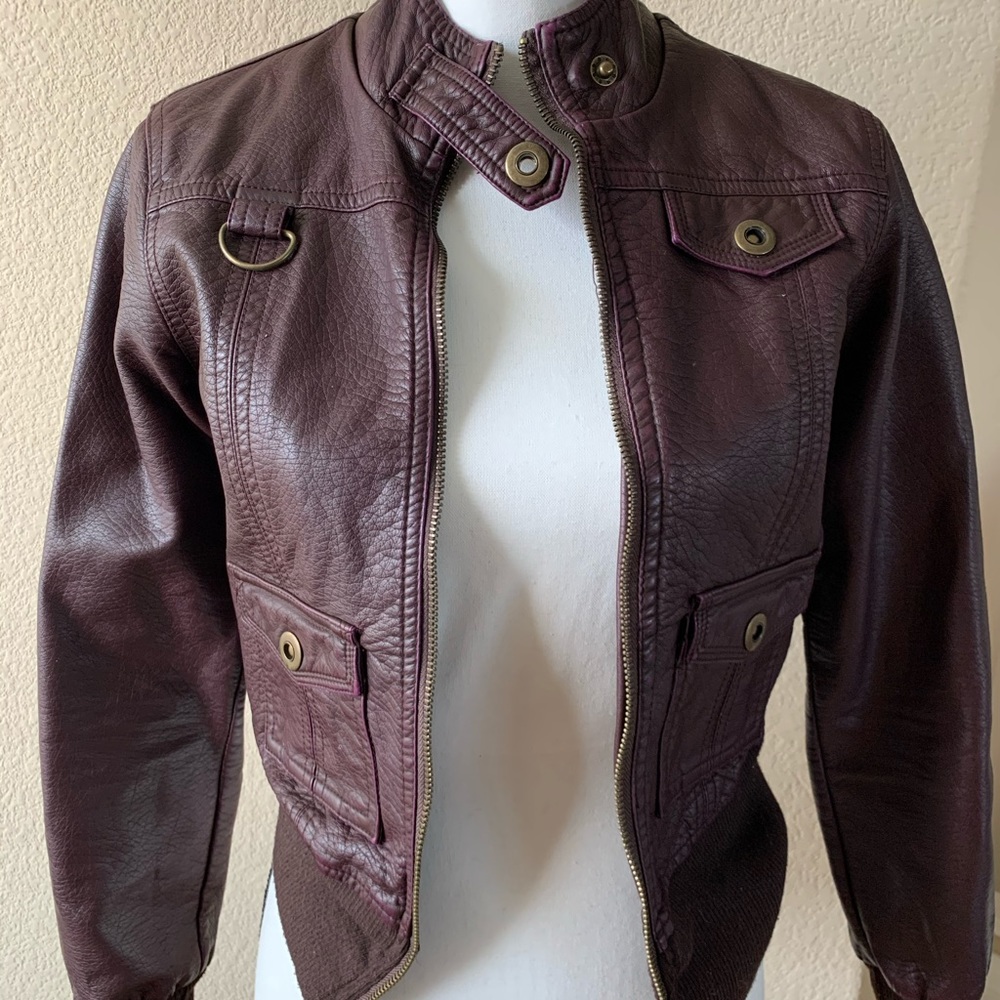Vegan Leather Jacket